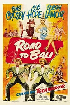 Road To Bali (1952) afişi