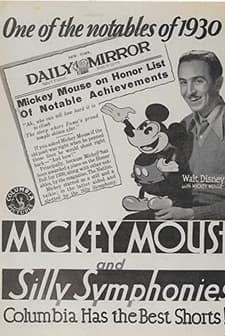 Mickey Steps Out (1931) afişi