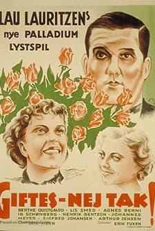 Giftes - Nej Tak! (1936) afişi