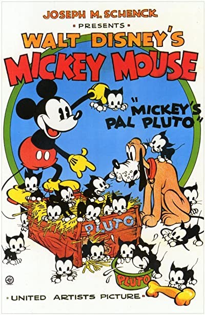 Mickey's Pal Pluto (1933) afişi