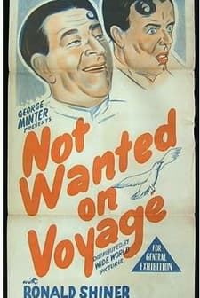 Not Wanted On Voyage (1957) afişi