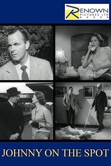 Johnny On The Spot (1954) afişi