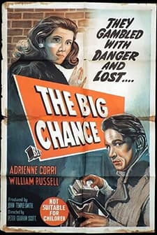 Die Große Chance (1957) afişi