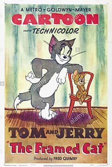 The Framed Cat (1950) afişi