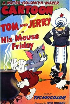 His Mouse Friday (1951) afişi