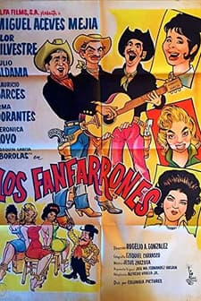 Los Fanfarrones (1960) afişi