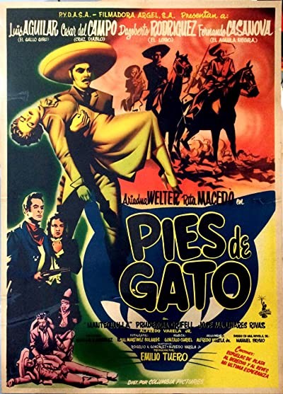 Pies De Gato (1957) afişi