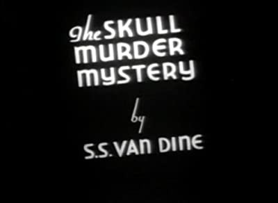 The Skull Murder Mystery (1932) afişi