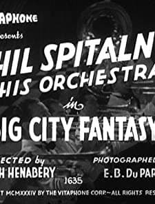 Big City Fantasy (1934) afişi
