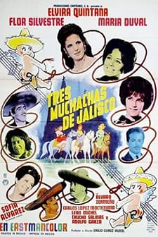 Tres Muchachas De Jalisco (1964) afişi