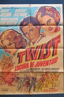 Twist Locura De La Juventud (1962) afişi