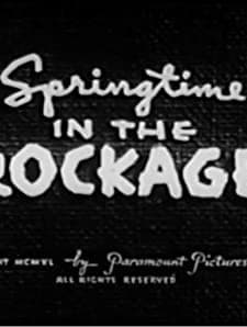 Springtime In The Rock Age (1940) afişi