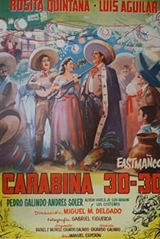 Carabina 30-30 (1958) afişi