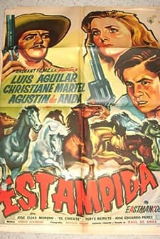 La Estampida (1959) afişi