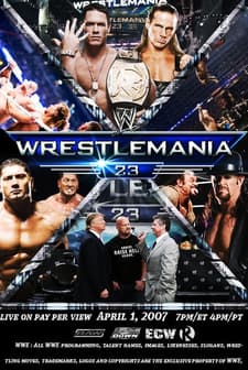 Wrestlemania 23 (2007) afişi