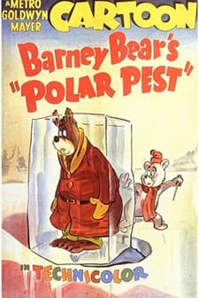 Barney Bear's 'polar Pest' (1944) afişi