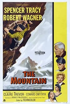 The Mountain (1956) afişi