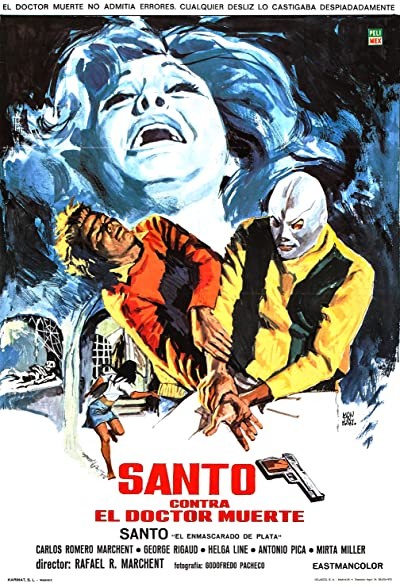 Santo contra el doctor Muerte (1973) afişi