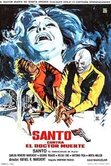 Santo contra el doctor Muerte (1973) afişi