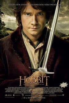 Hobbit: Beklenmedik Yolculuk (2012) afişi