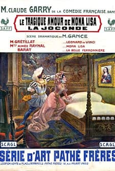 Le Tragique Amour De Mona Lisa (1912) afişi