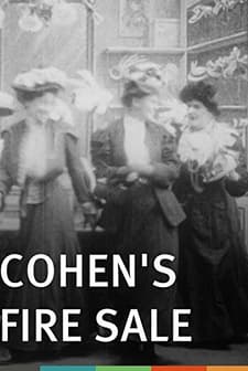 Cohen's Fire Sale (1907) afişi