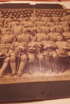 Major-general Arthur Macarthur And Staff (1900) afişi