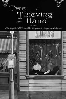 The Thieving Hand (1908) afişi