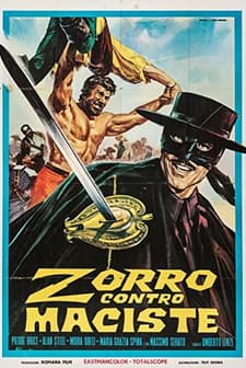 Zorro Contro Maciste (1963) afişi