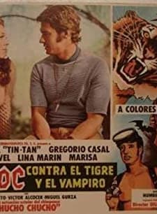 Chanoc Contra El Tigre Y El Vampiro (1972) afişi