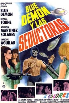 Blue Demon y las invasoras (1969) afişi