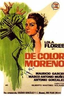 De Color Moreno (1963) afişi