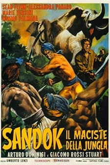 Sandok, il Maciste Della Giungla (1964) afişi