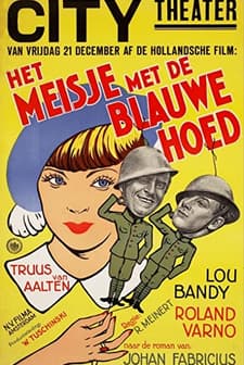 Het Meisje Met Den Blauwen Hoed (1934) afişi