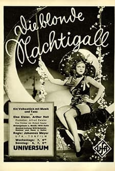 Die Blonde Nachtigall (1930) afişi