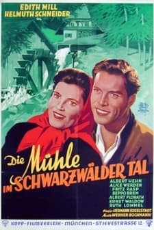 Die Mühle Im Schwarzwäldertal (1953) afişi