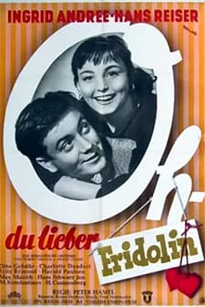 Oh, Du Lieber Fridolin (1952) afişi