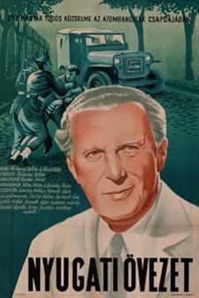 Nyugati övezet (1952) afişi