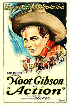 Action (1921) afişi