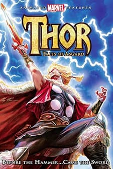 Thor Tales Of Asgard (2011) afişi