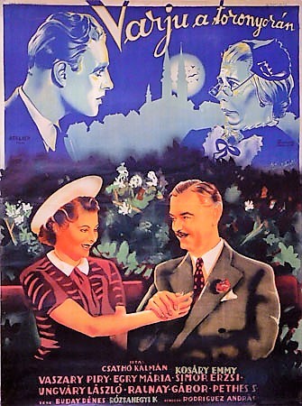 Varjú A Toronyórán (1938) afişi