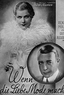 Wenn Die Liebe Mode Macht (1932) afişi