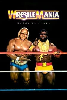 Wrestlemania (1985) afişi
