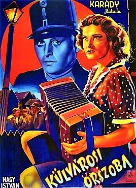 Külvárosi örszoba (1943) afişi