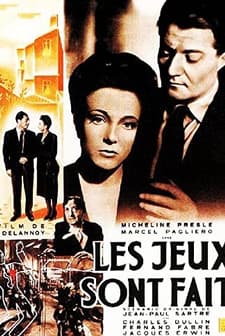 Les Jeux Sont Faits (1947) afişi