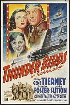 Thunder Birds [soldiers Of The Air] (1942) afişi