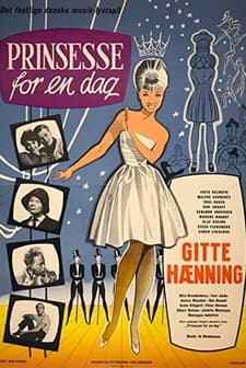 Prinsesse For En Dag (1962) afişi