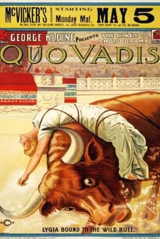 Quo Vadis ? (1913) afişi