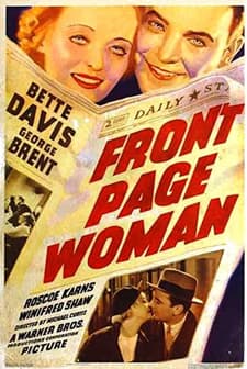 Front Page Woman (1935) afişi
