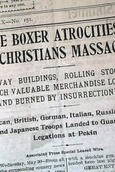 Massacre Of The Christians By The Chinese (1900) afişi